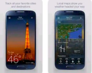 تحميل تطبيق Yahoo Weather