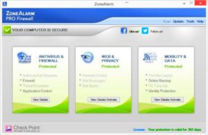 تحميل ZoneAlarm لجهازك الآن