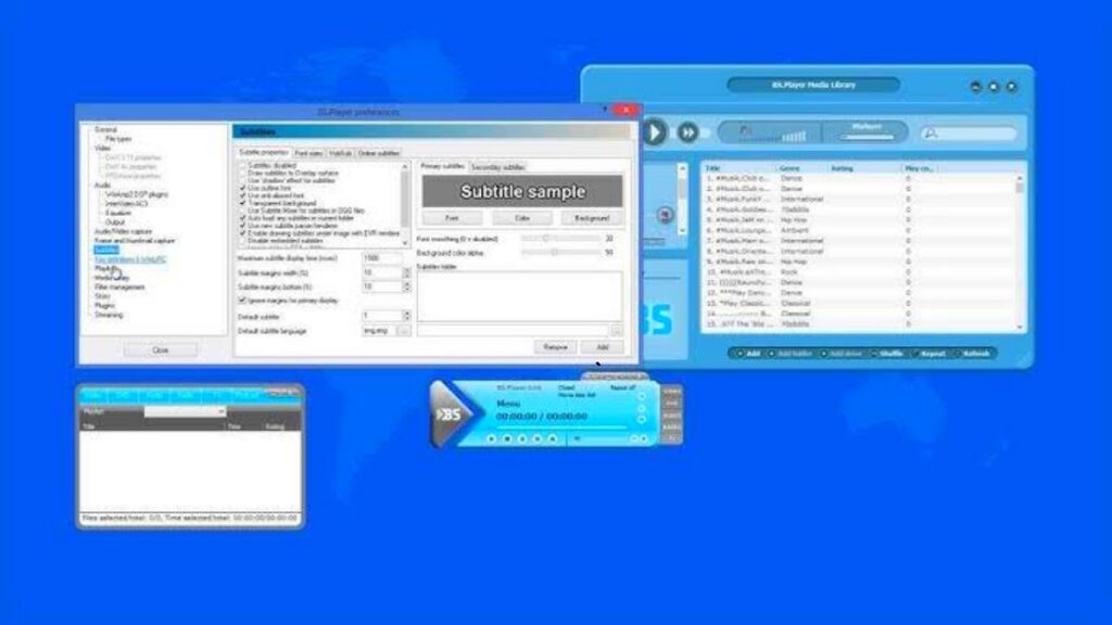 برنامج BSPlayer لأجهزة الكمبيوتر