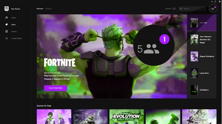 تحميل Epic Games Launcher