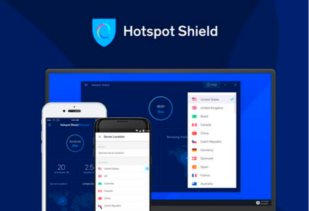 برنامج Hotspot Shield