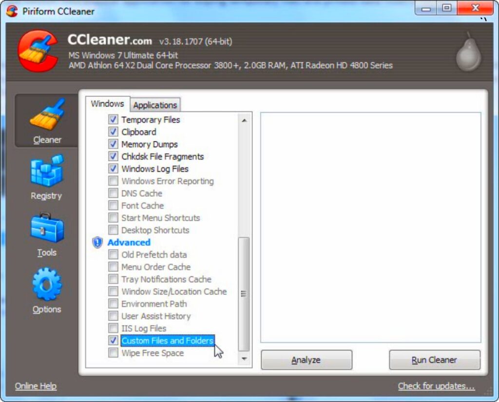 أفضل طرق استخدام CCleaner