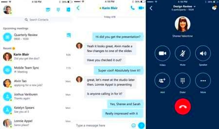 استخدام برنامج Skype للتواصل